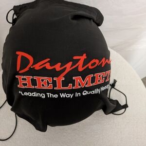 Daytona Cruiser Motorcycle Helmet Medium Matte Black DOT w/ Visor